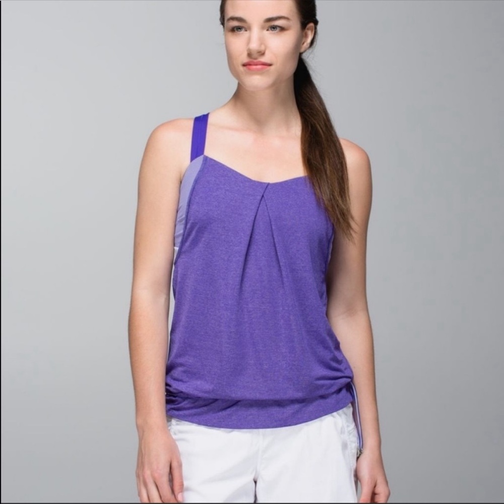 LULULEMON rest less built in bra tank